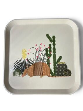 Charley Harper Fishs Eddy Camtray Todd Oldham Armadillo Cactus Fiberglass Tray